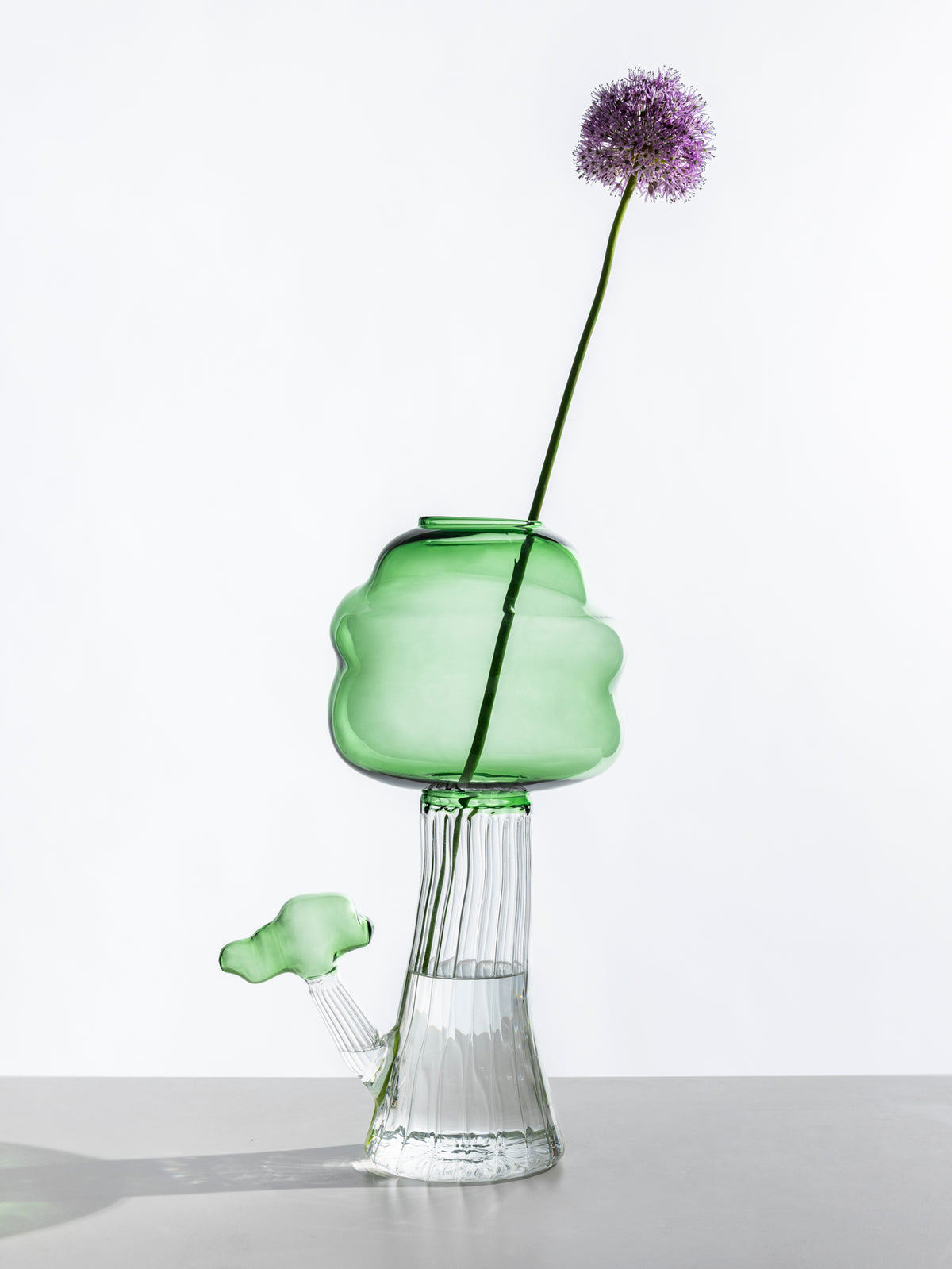 TALKING TREES - vase w/big treetop