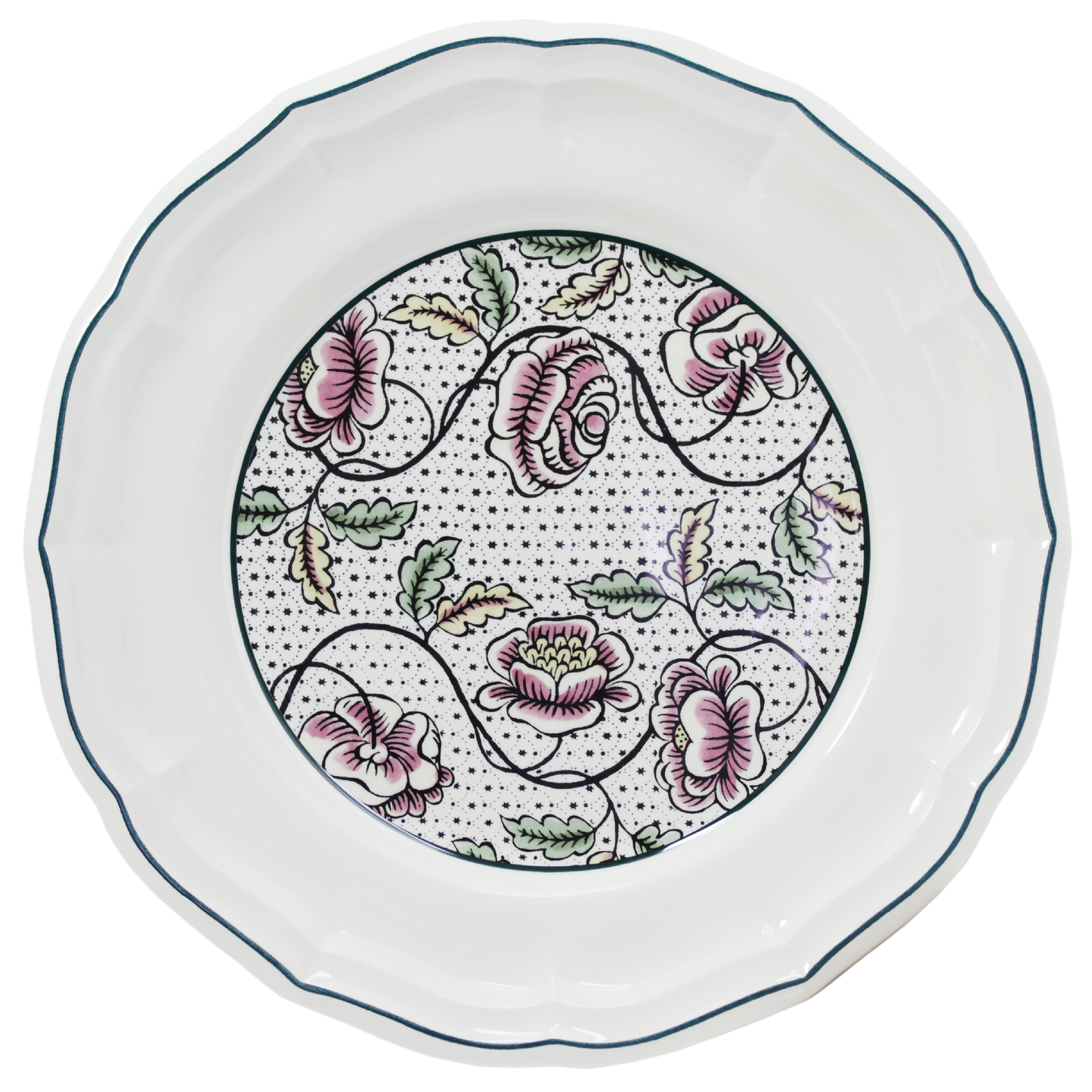 DOMINOTE - BOX OF 4 DINNER PLATES