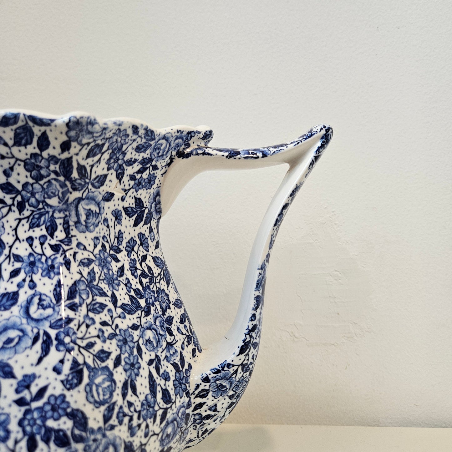 BLUE AND WHITE JUG