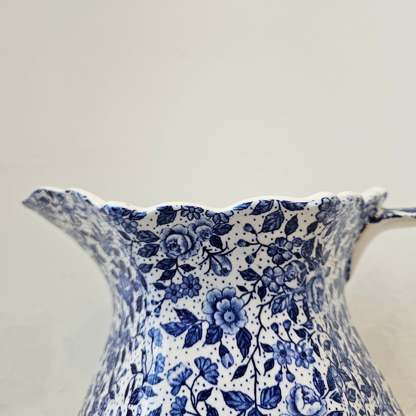 BLUE AND WHITE JUG