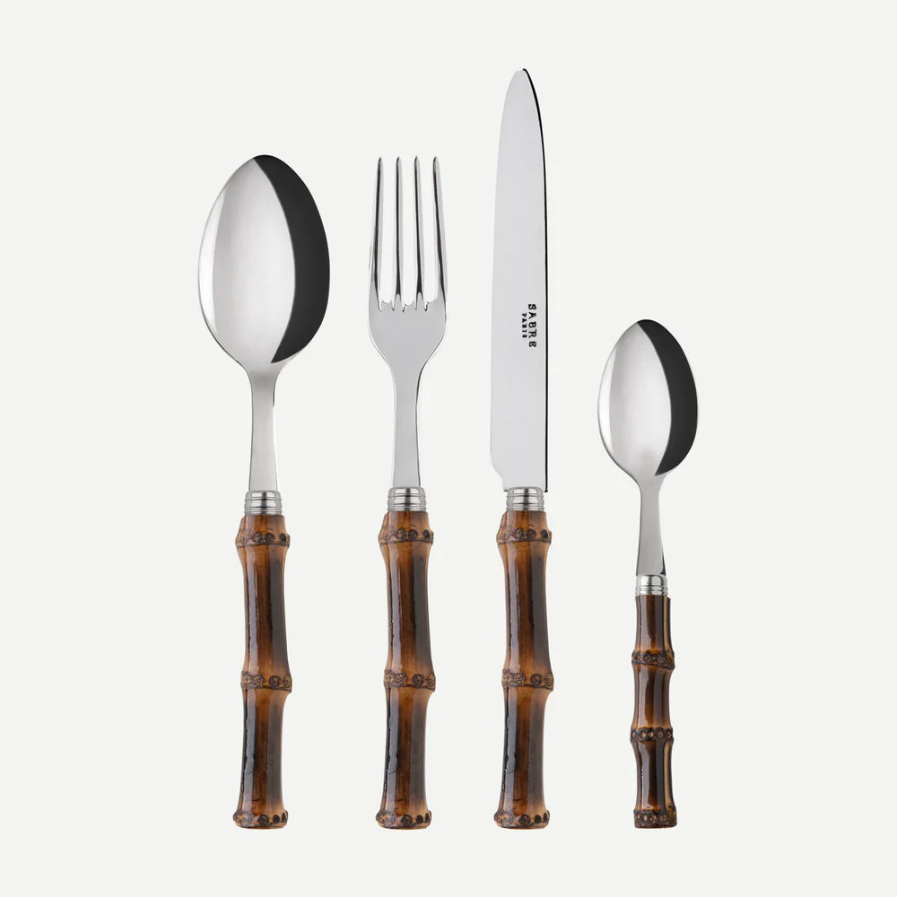 PANDA DARK, 4 PCS CUTLERY SET
