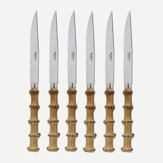 PANDA LIGHT, SET OF 6 STEAK KNIVES