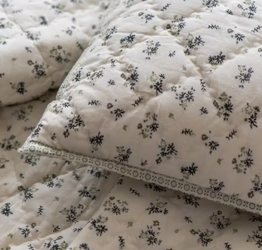 PRINTED COTTON BEDSPREAD