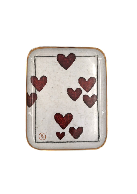 HALF TRAY - CARD TO PLAY HEART