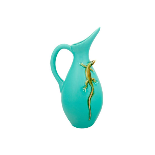 Pitcher with Lizard