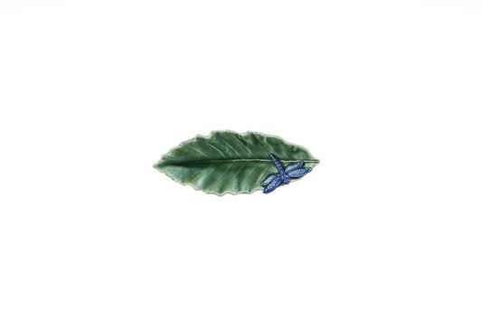 Countryside Leaves - Leaf Chestnut Tree with Dragonfly