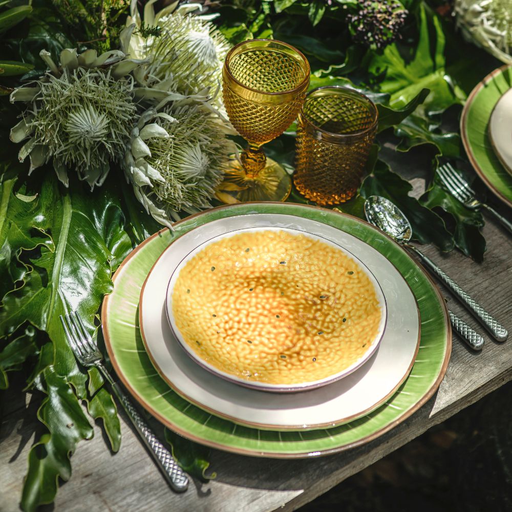 Tropical Fruits - Dessert Plate Passion Fruit