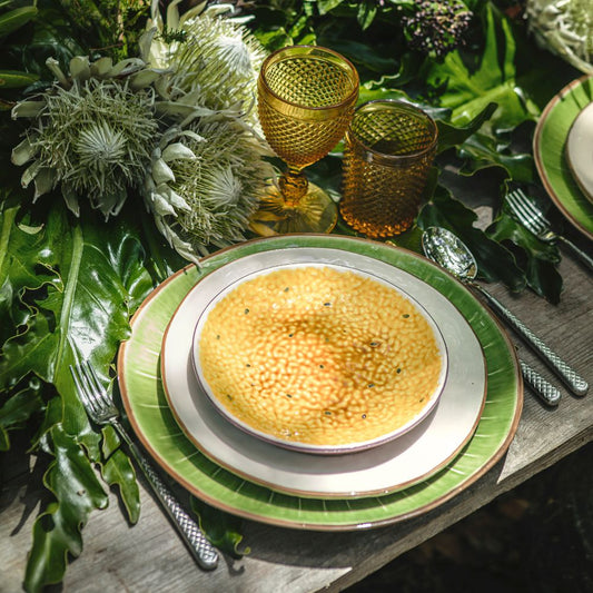 Tropical Fruits - Dessert Plate Passion Fruit