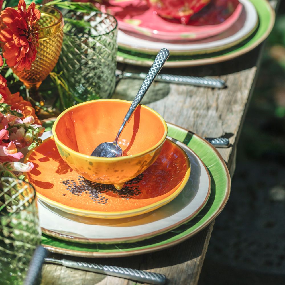 Tropical Fruits - Dessert Plate Papaya
