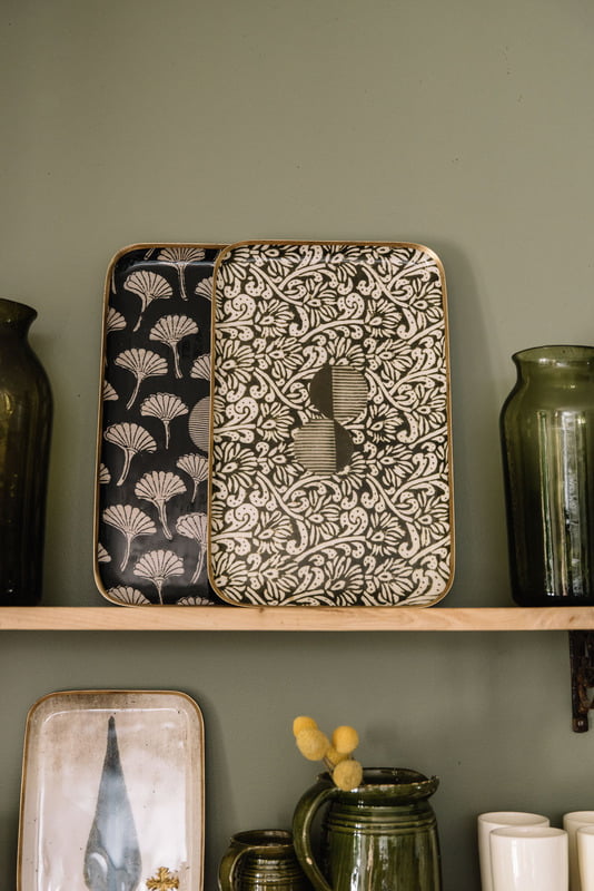 RECTANGULAR TRAY - GINKO