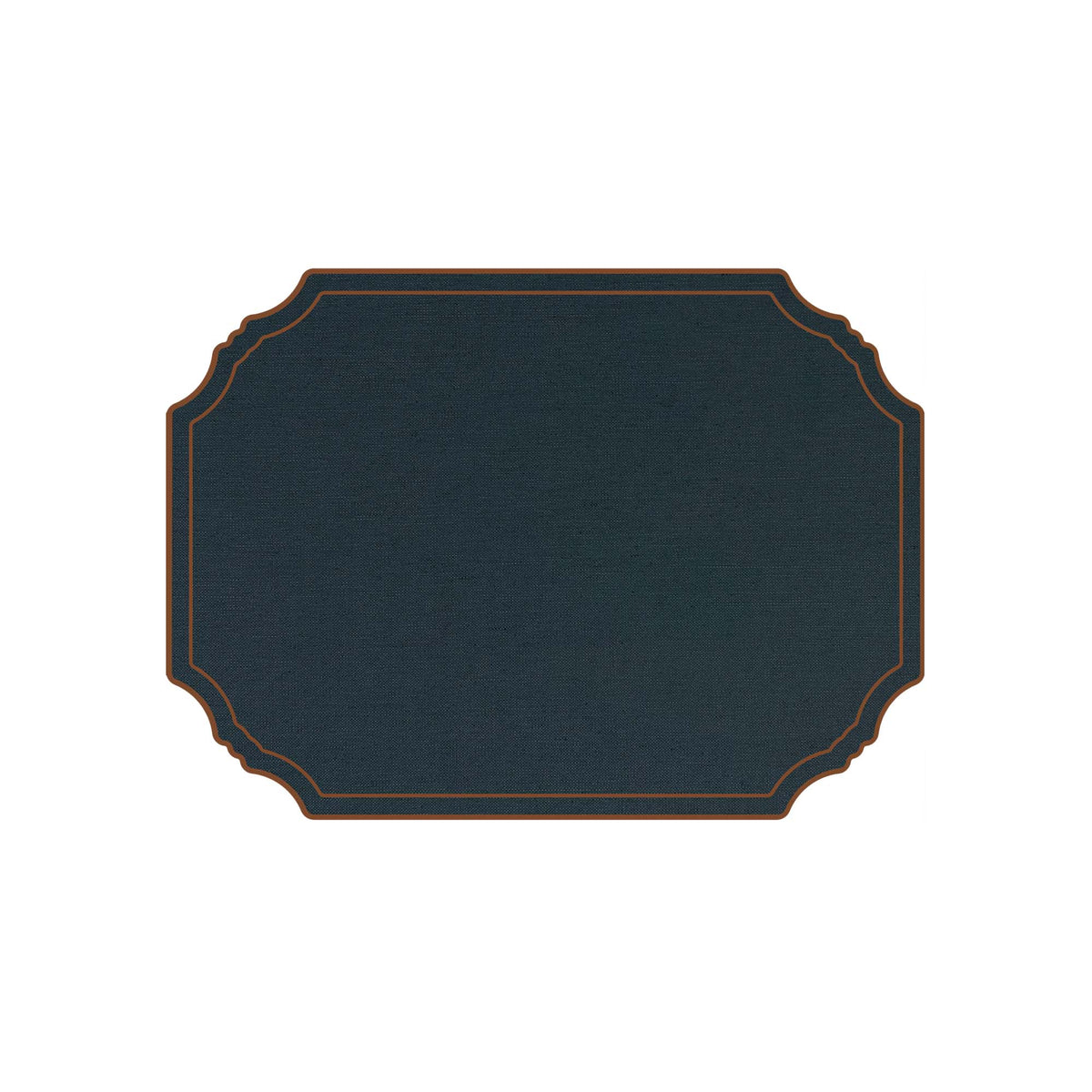 BLUE PLACEMAT - MODERN ALPHABET