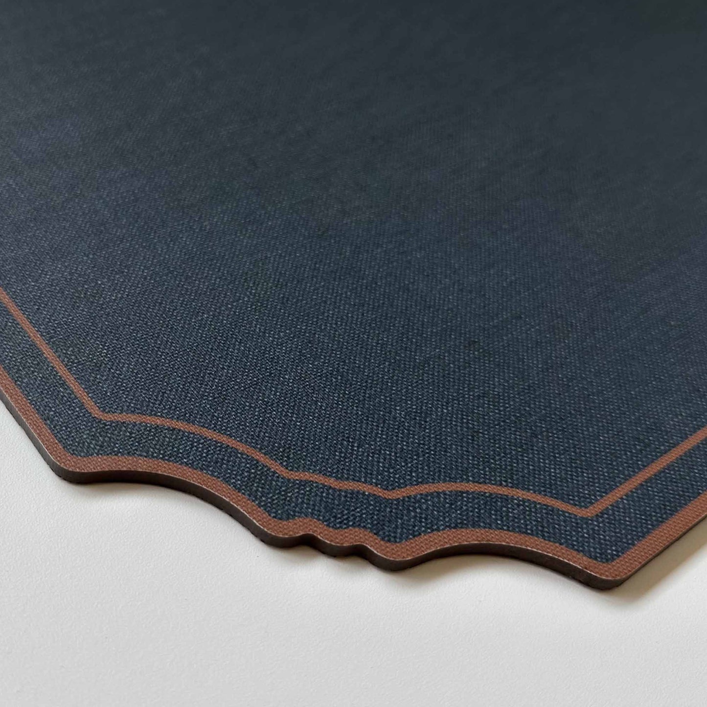 BLUE PLACEMAT - MODERN ALPHABET