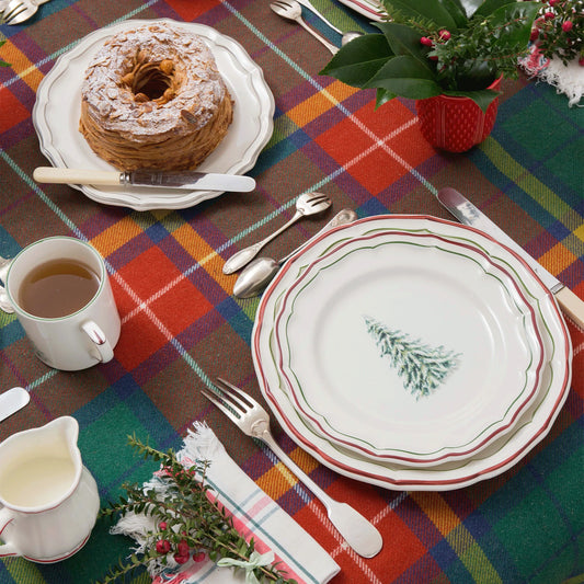 Filet Noël - Set of 2 US tea cups & saucers
