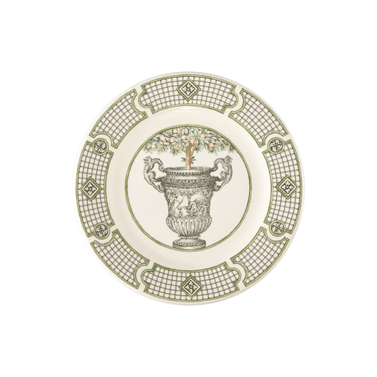 Les Vases à Oranger - Set of 4 dessert plates