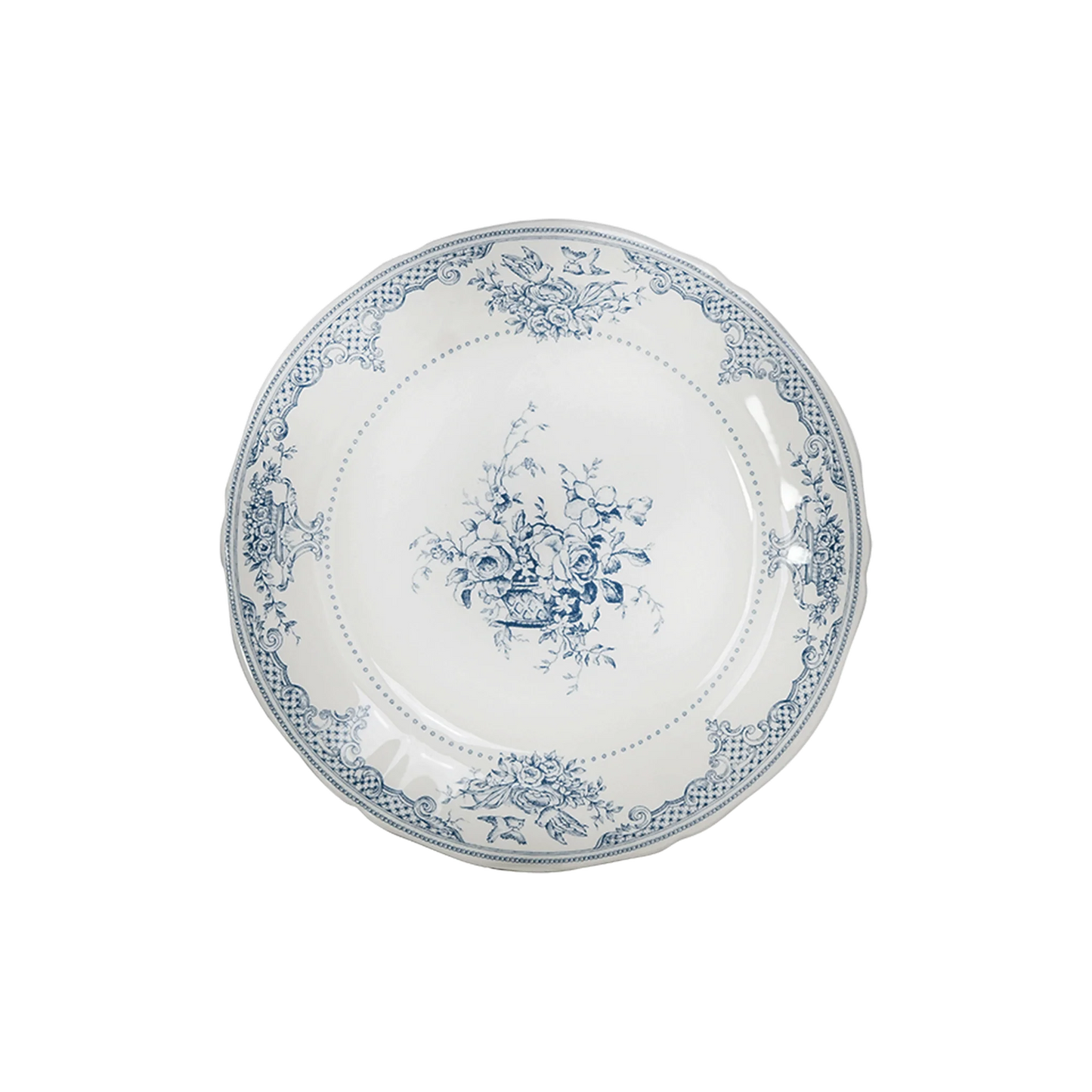 LES DEPAREILLEES BLUE - BOX OF 6 ASSORTED DESSERT PLATES