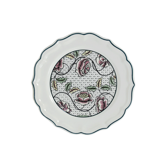 DOMINOTE - ROSES DESSERT PLATE