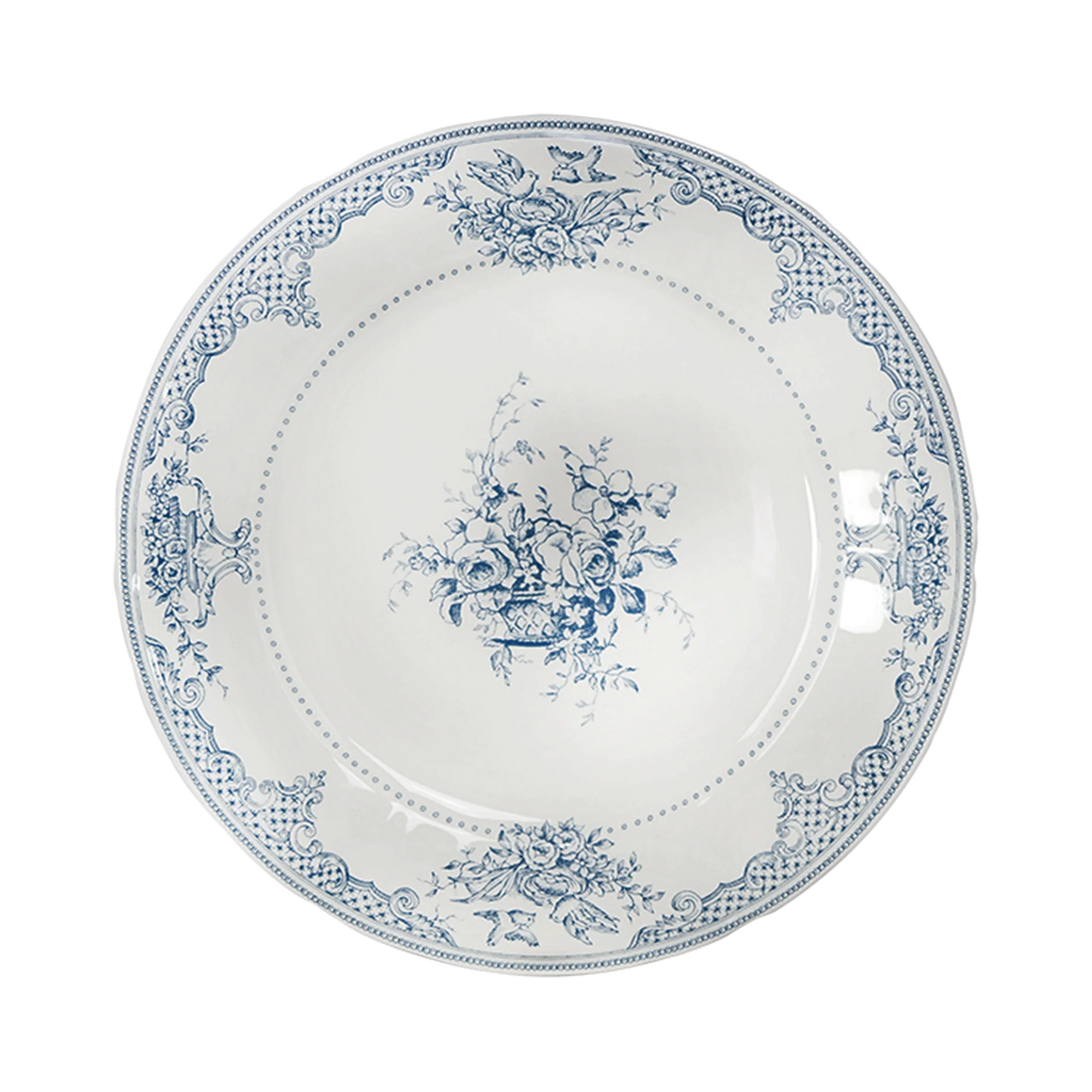 LES DEPAREILLEES BLUE - BOX OF 6 ASSORTED DINNER PLATES