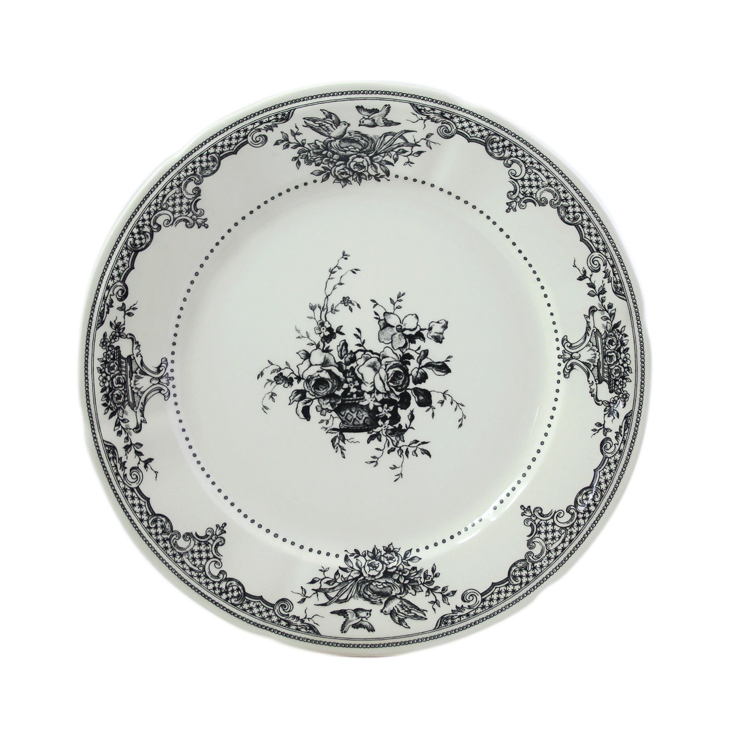 LES DEPAREILLEES GREEN - BOX OF 6 ASSORTED DINNER PLATES