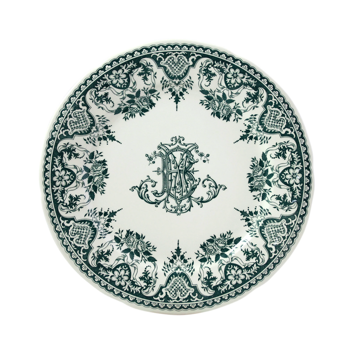 LES DEPAREILLEES GREEN - BOX OF 6 ASSORTED DINNER PLATES