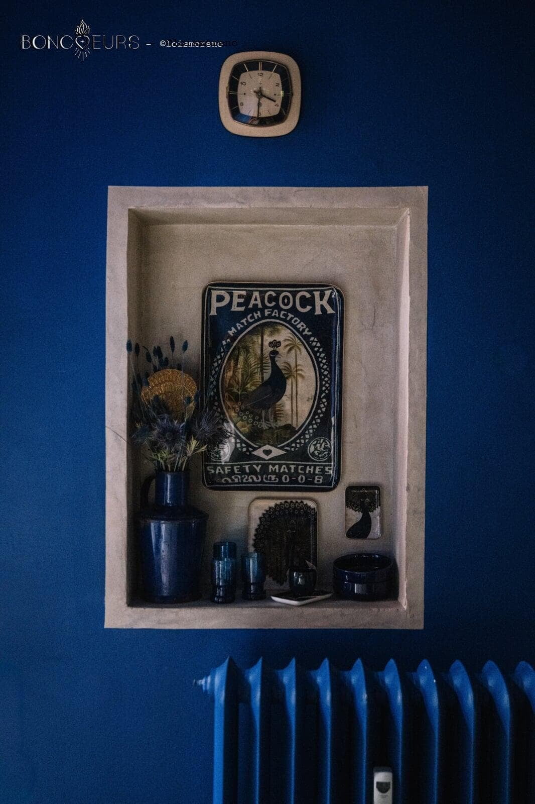 RECEPTION TRAY - PEACOCK