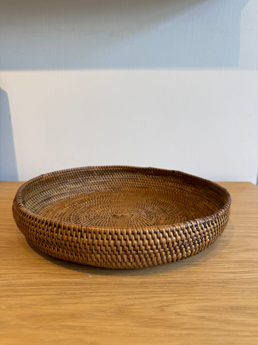 RATTAN TRAY (ROUND)