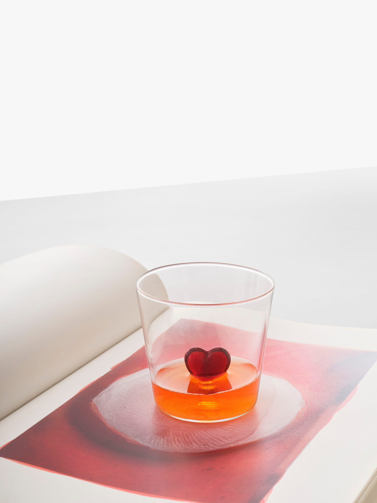 CUORE - red heart tumbler