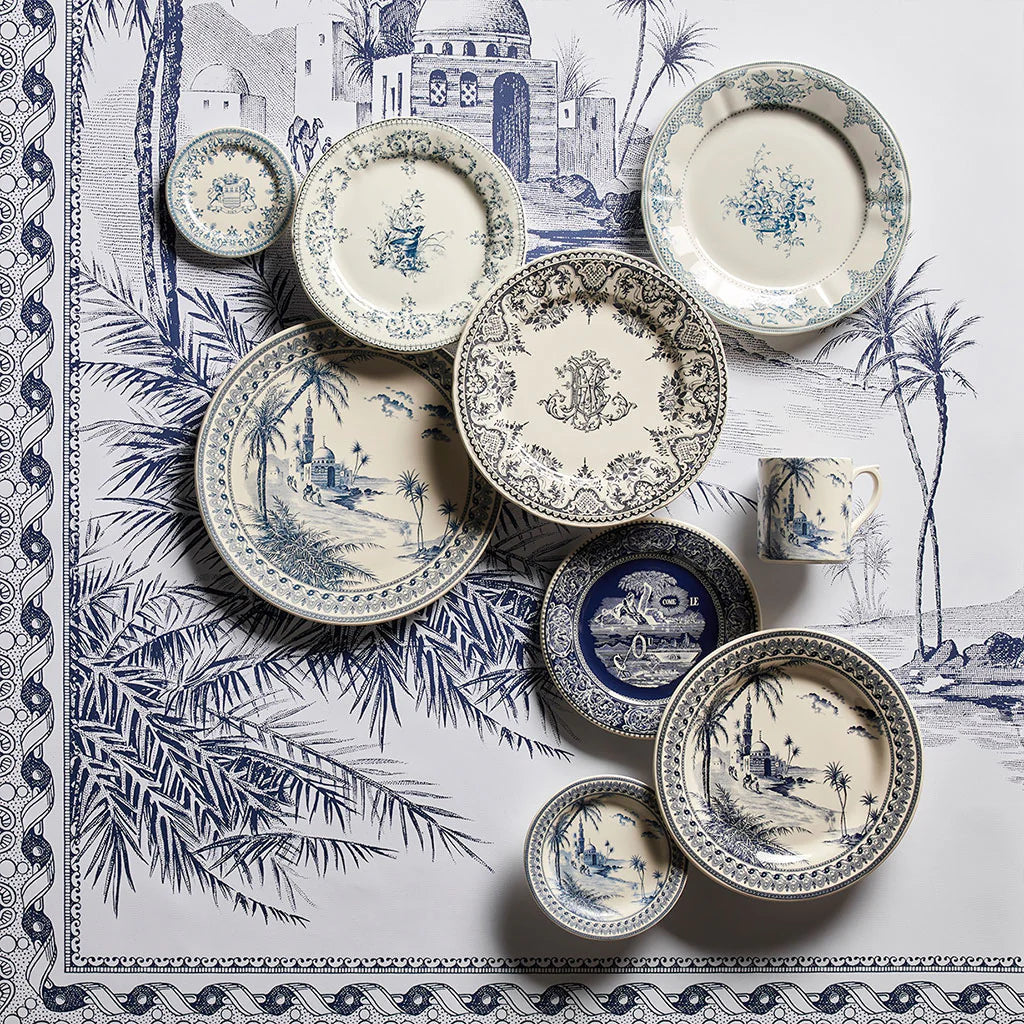LES DEPAREILLEES BLUE - BOX OF 6 ASSORTED COASTERS