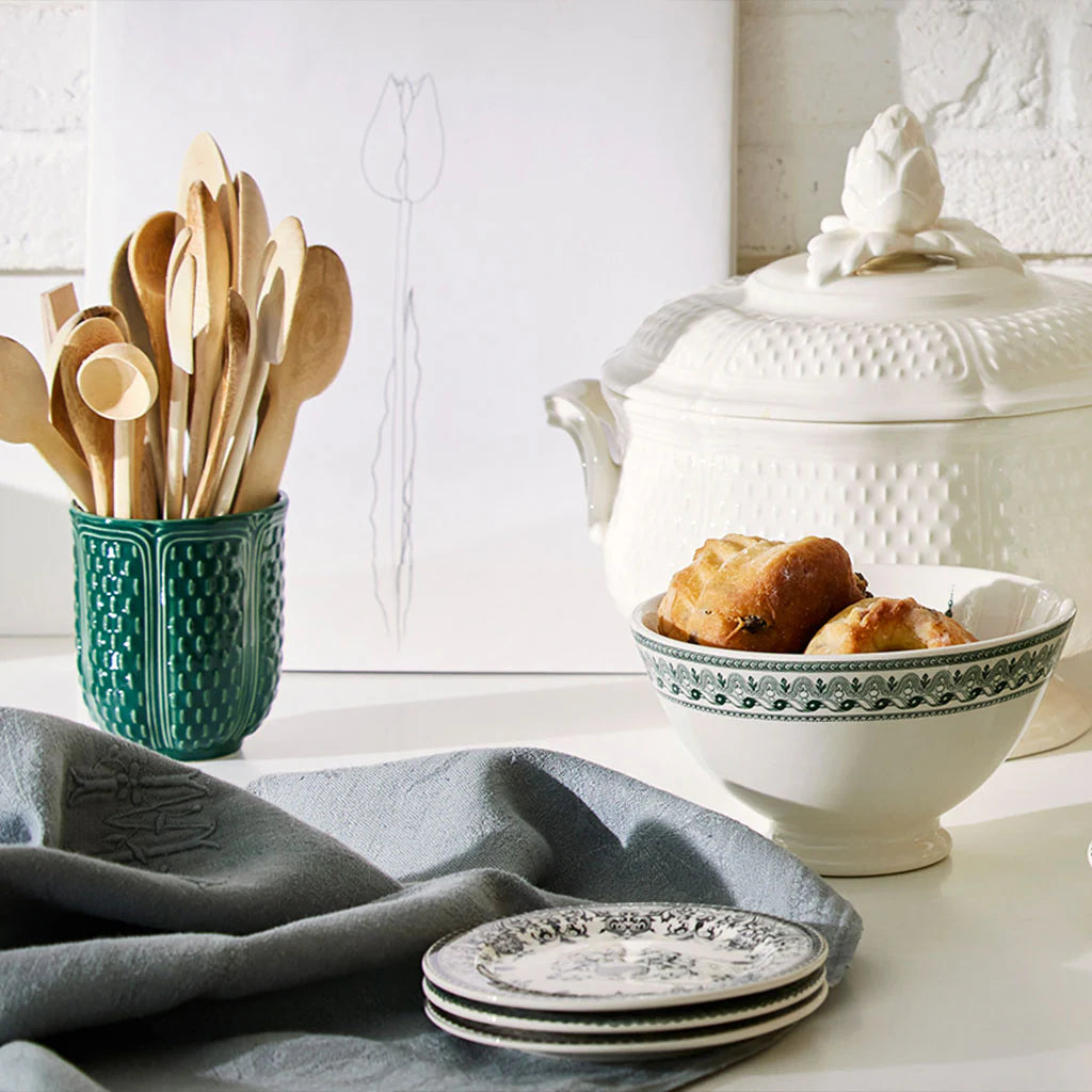 LES DEPAREILLEES GREEN - BOX OF 6 ASSORTED COASTERS