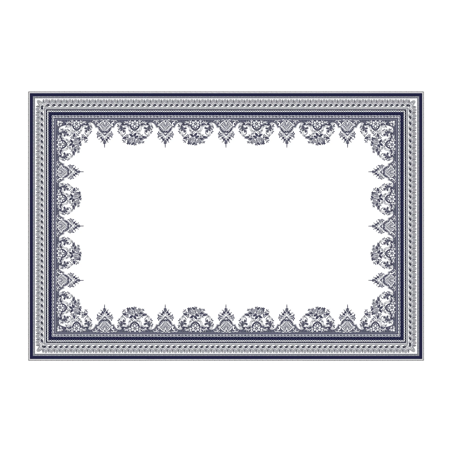 LES DEPAREILLEES BLUE - RECTANGULAR TABLECLOTH