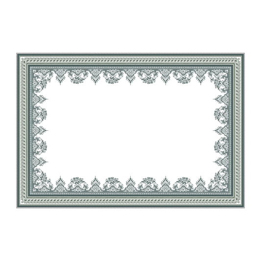 LES DEPAREILLEES GREEN - RECTANGULAR TABLECLOTH