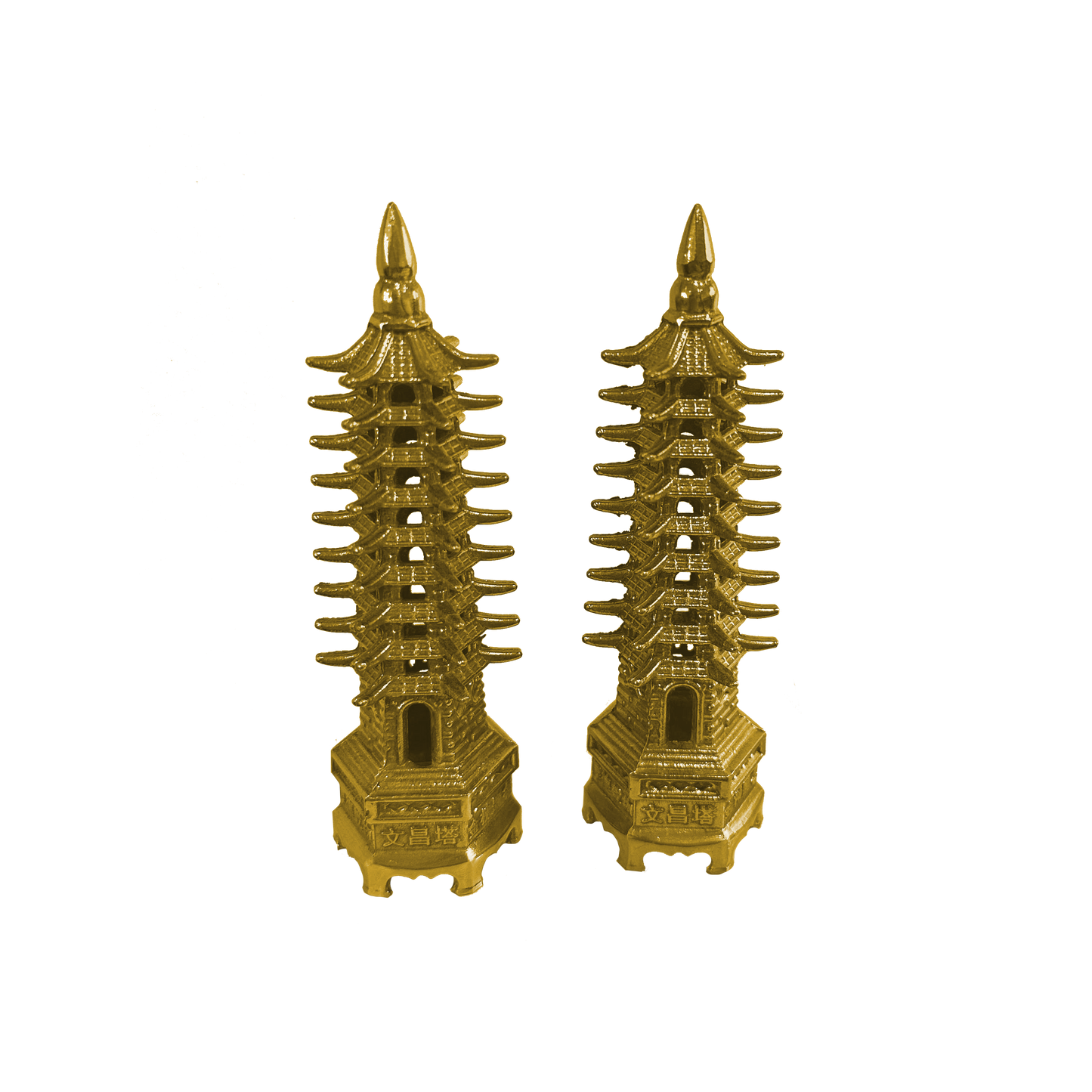 CHINESE PAGODA (SET OF 2)