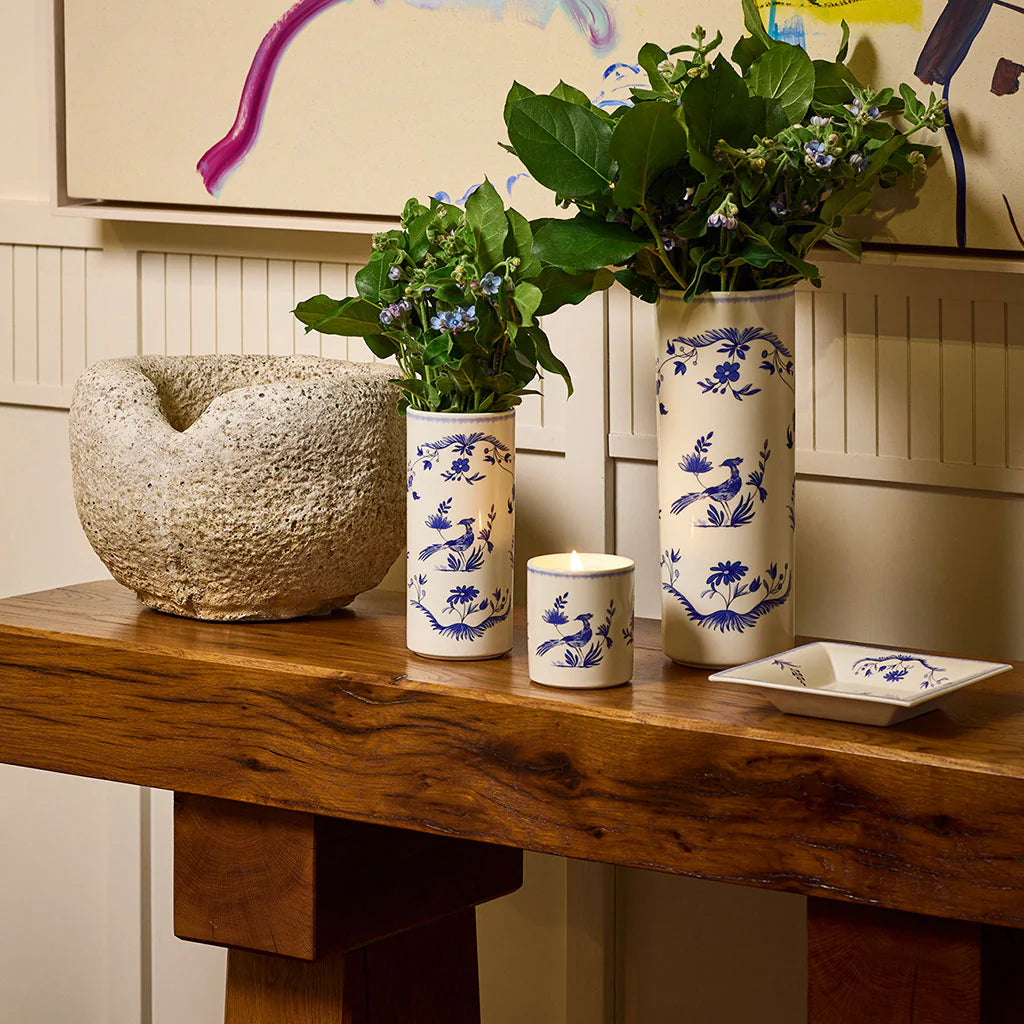 PARADIS BLEU - CYLINDER VASE, LARGE