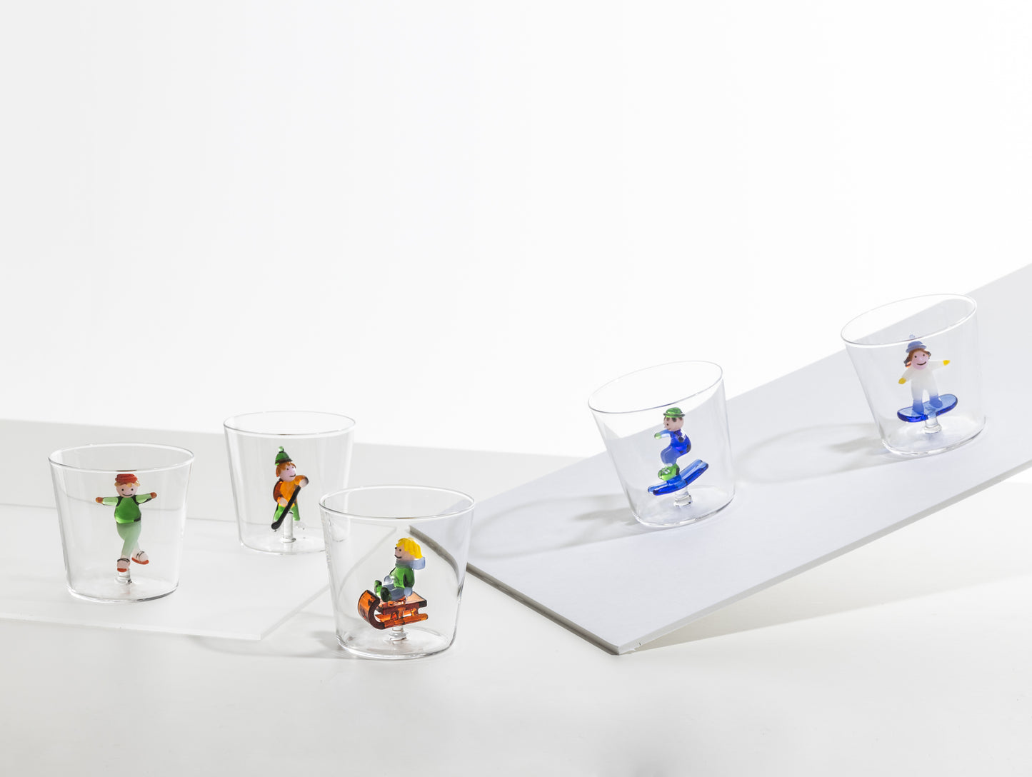 SNOW GAMES - Tumbler kid and bobsleigh