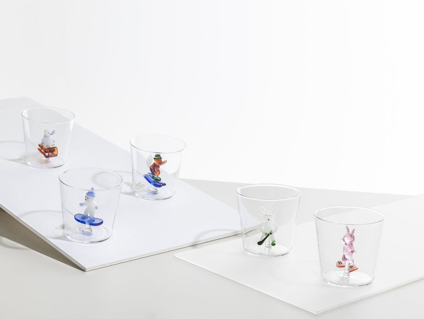 SNOW GAMES - Tumbler rabbit and ice hockey