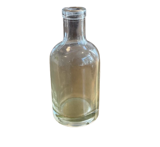 CLEAR GLASS BOTTLE