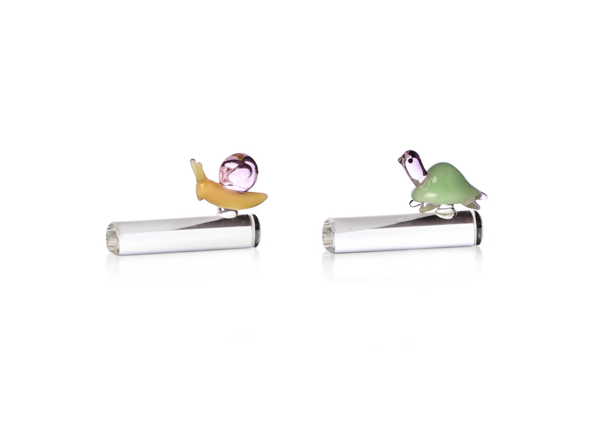 ANIMAL FARM - set 2 chopstick/cutlery rest snail-turtle