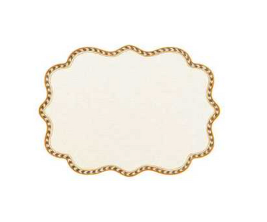 GRECA I  PLACEMAT (ORANGE - BROWN)