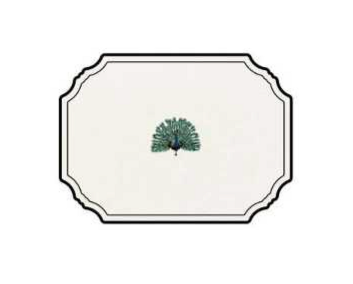 ANIMATE FRAMES PLACEMAT - PEACOCK