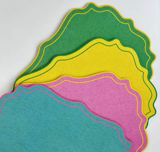 MIAMI PLACEMAT - YELLOW