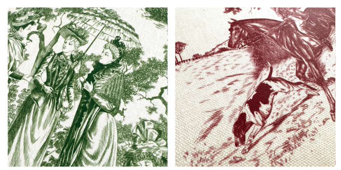 TOILE DE JOUY COASTER - GREEN