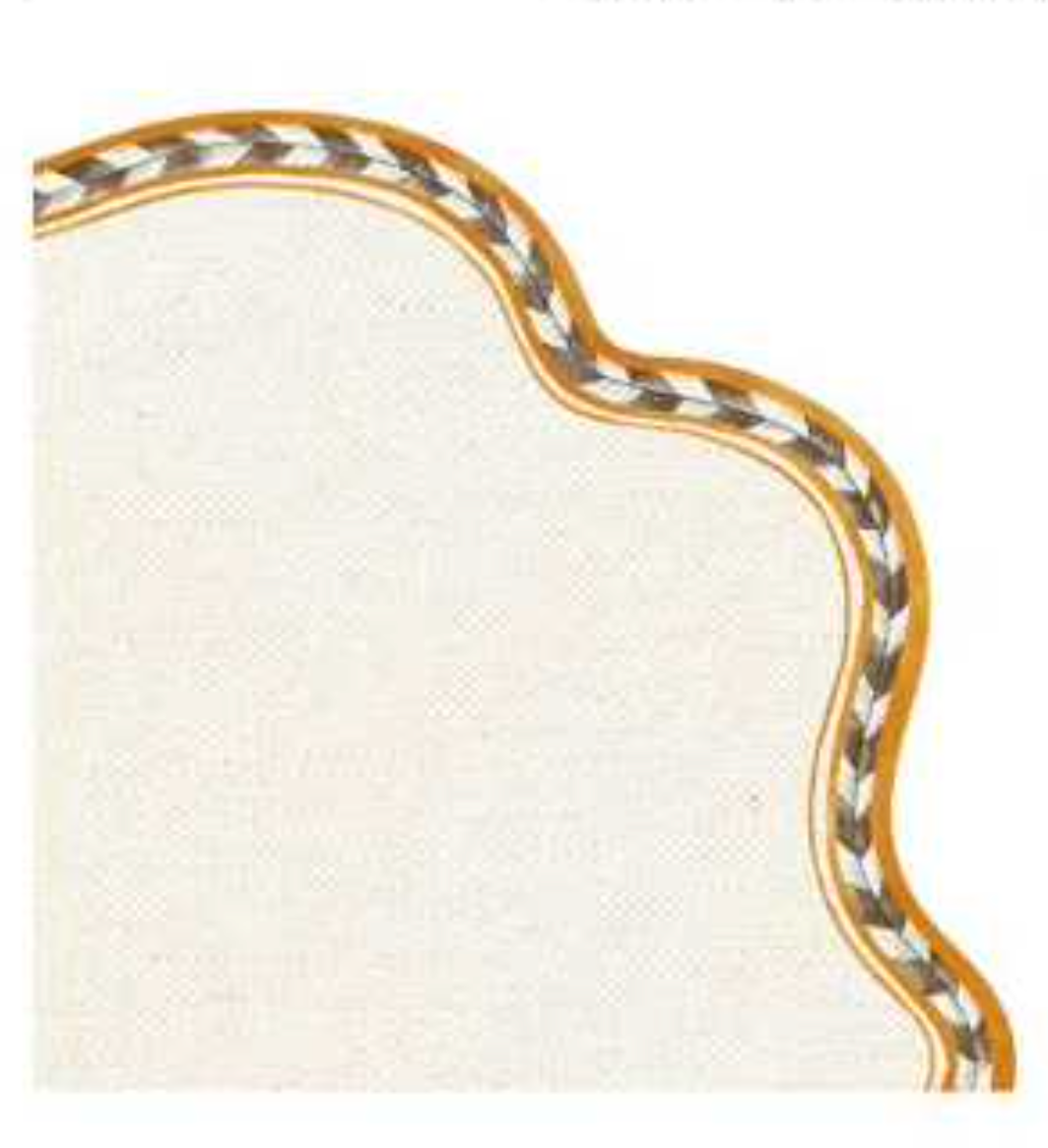 GRECA I  PLACEMAT (ORANGE - BROWN)