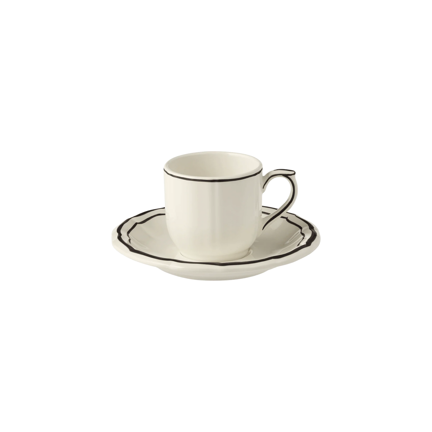 FILET - ESPRESSO CUPS & SAUCERS (2 SET)