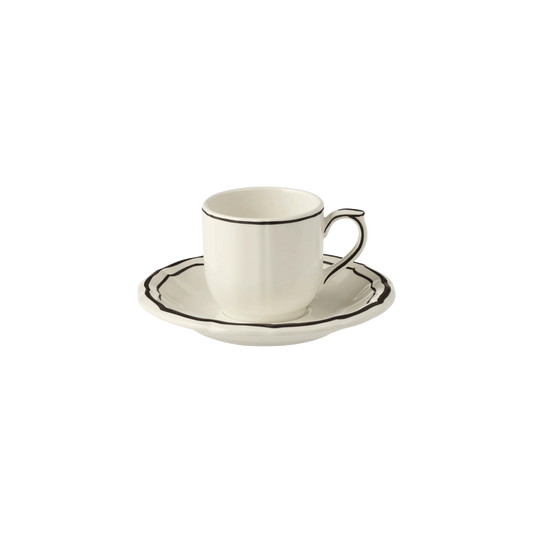 FILET - ESPRESSO CUPS & SAUCERS (2 SET)