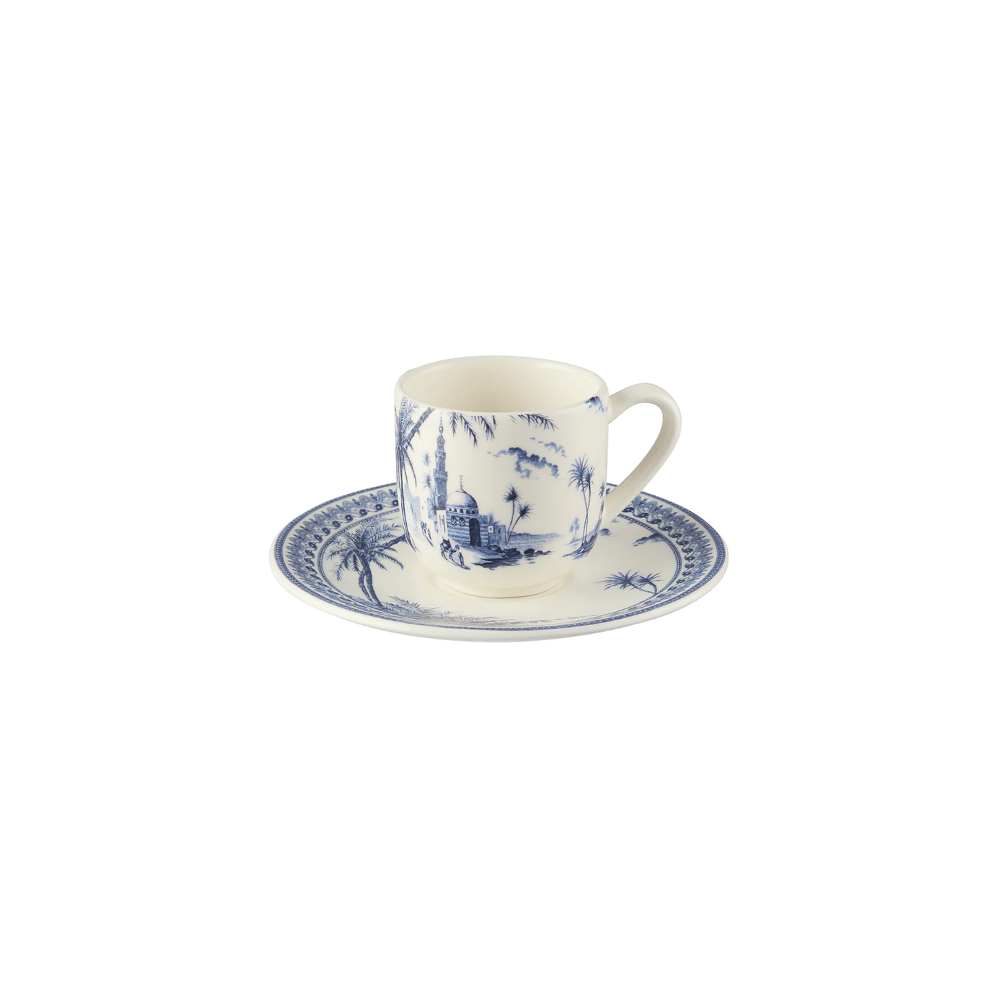 LES DEPAREILLEES BLUE - BOX OF 2 ESPRESSO CUP & SAUCER