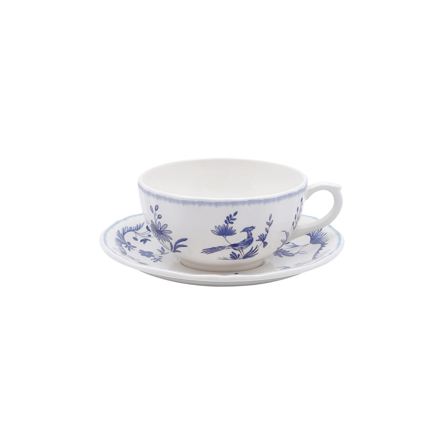 PARADIS BLEU - SET OF 2 BREAKFAST CUPS & SAUCERS