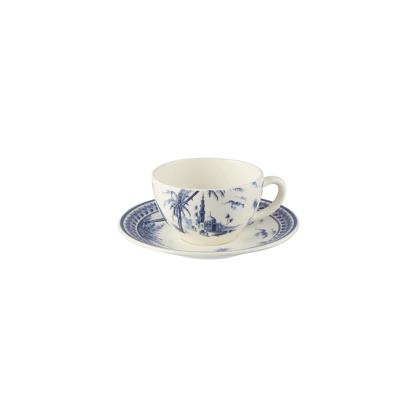 LES DEPAREILLEES BLUE - BOX OF 2 TEA CUP & SAUCER