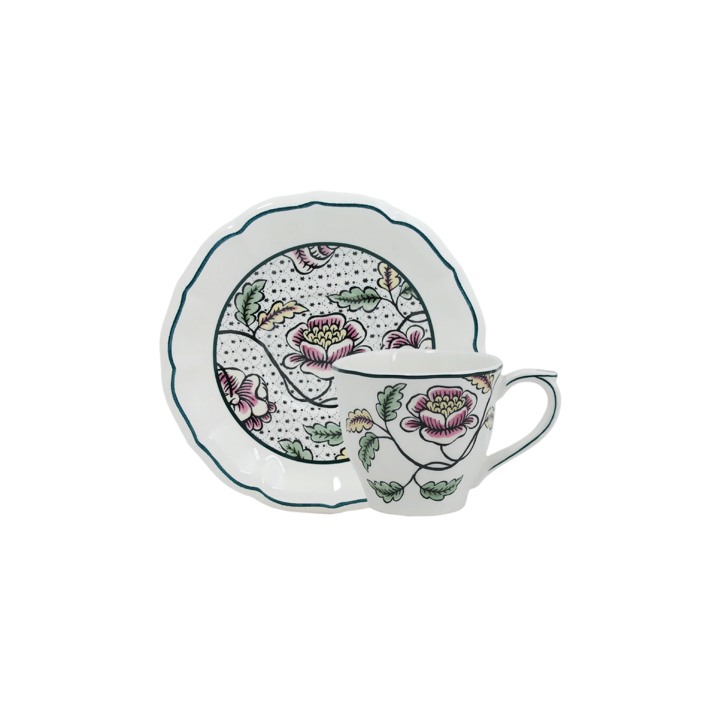 DOMINOTE - US TEA CUPS AND SAUCERS (2 SET)