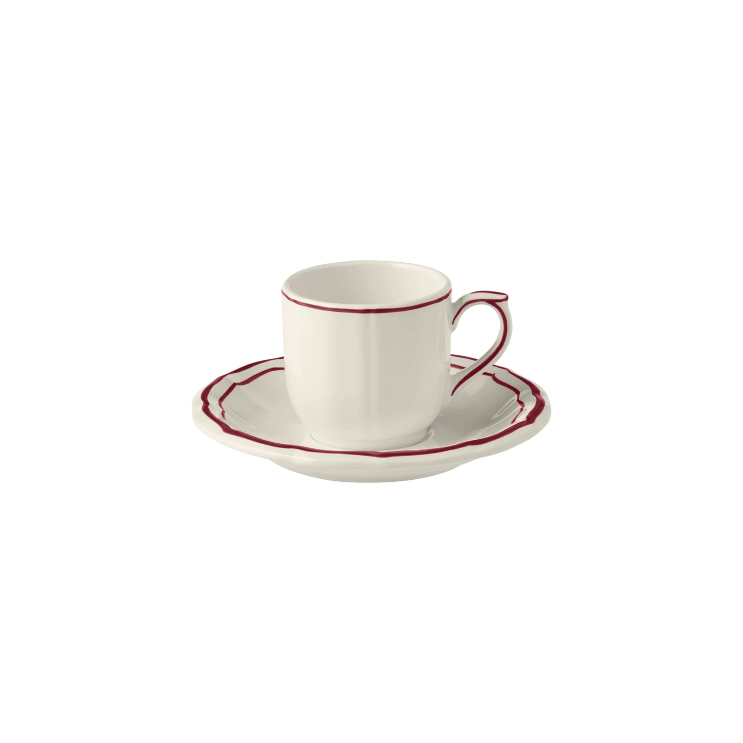 FILET - ESPRESSO CUPS & SAUCERS (2 SET)