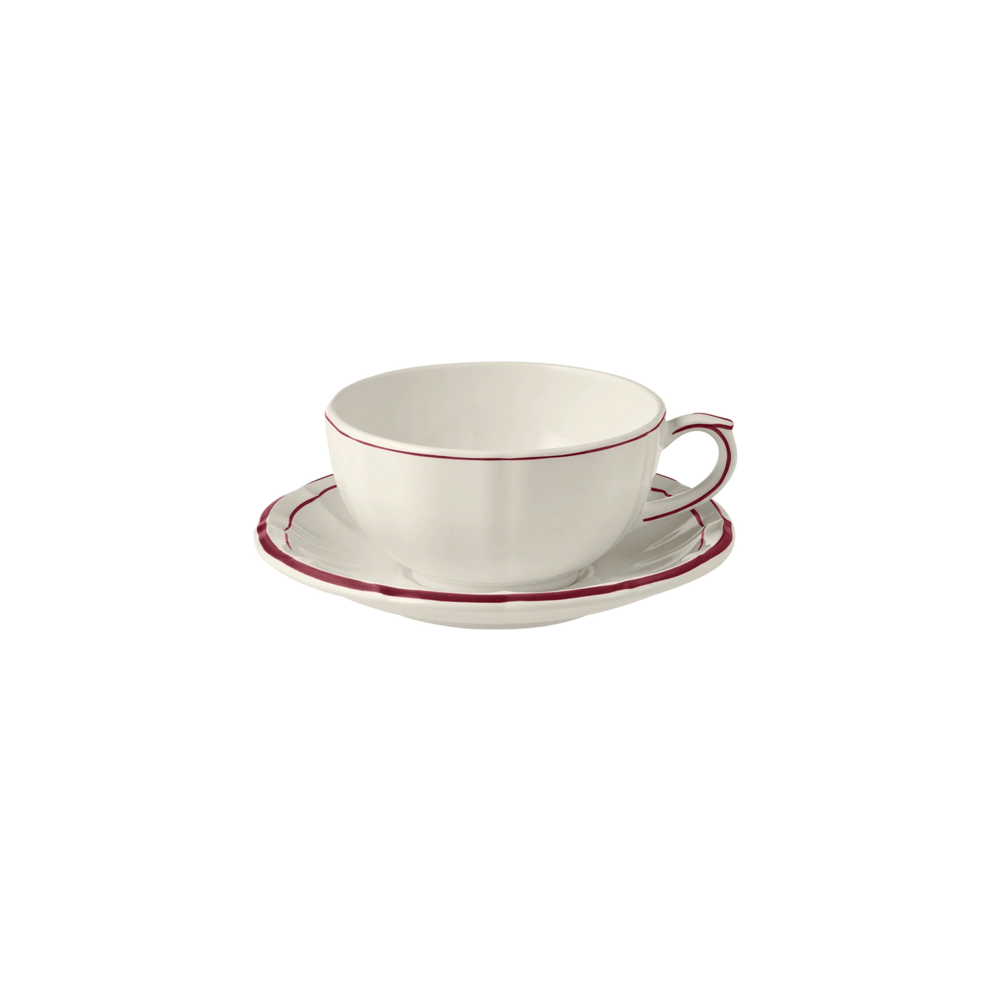 FILET - BREAKFAST CUPS & SAUCERS (2 SET)