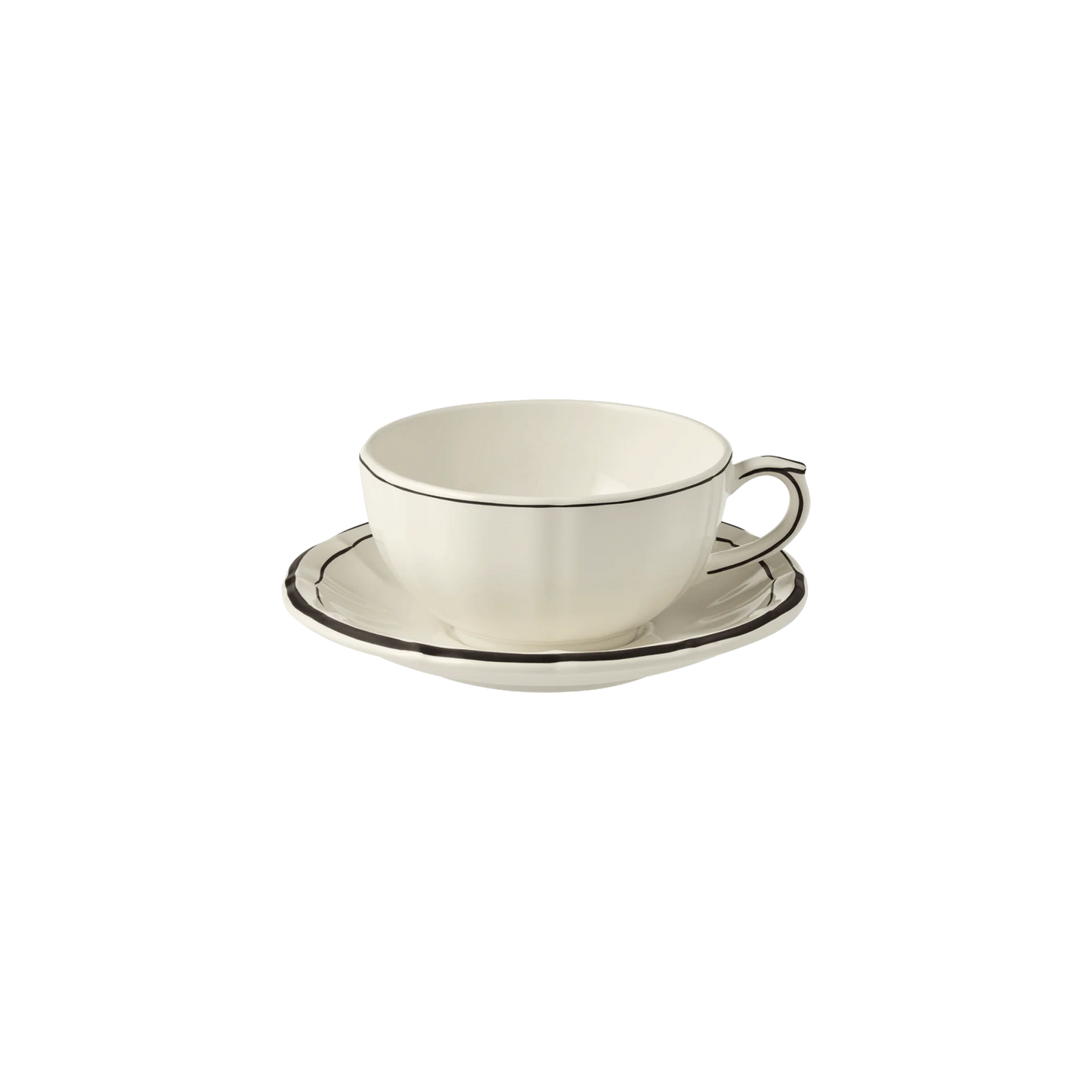FILET - BREAKFAST CUPS & SAUCERS (2 SET)